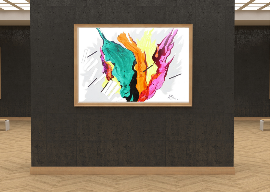 galleria-arte-michelangelo-del-brocco-opere-contemporanee-scultura-pittura-artista-quadro-horses-in-love-cavalli-amore-africa-illy-moderno-amazzone-plexiglass-tela-olio-piano-sinestesia