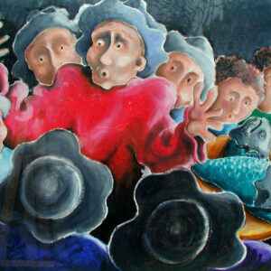 galleria-arte-michelangelo-del-brocco-mikala-opere-contemporanee-scultura-pittura-artista-quadro-moderno-tela- oilbar-acrilico-artista-italiano-quadro-opera-valore-collezione-collezionisti-ritorno-bar-pescatore