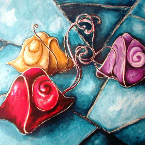 galleria-arte-michelangelo-del-brocco-mikala-opere-contemporanee-scultura-pittura-artista-quadro-moderno-tela-olio-acrilico-artista-italiano-quadro-opera-valore-collezione-collezionisti-snails-battle